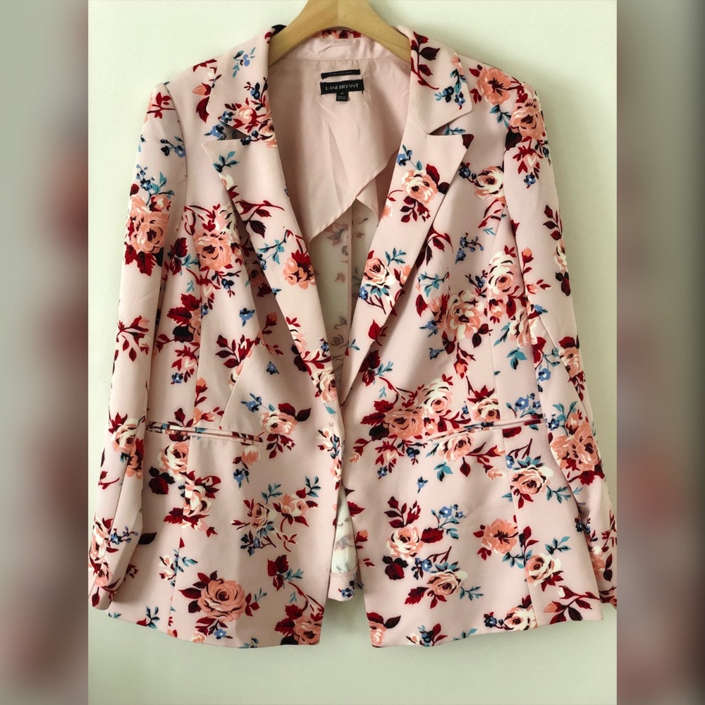 Lane Bryant Floral Blazer
